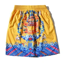 font b Men s b font Beach Shorts Summer Breathable Mesh Shorts 3D Print Chinese
