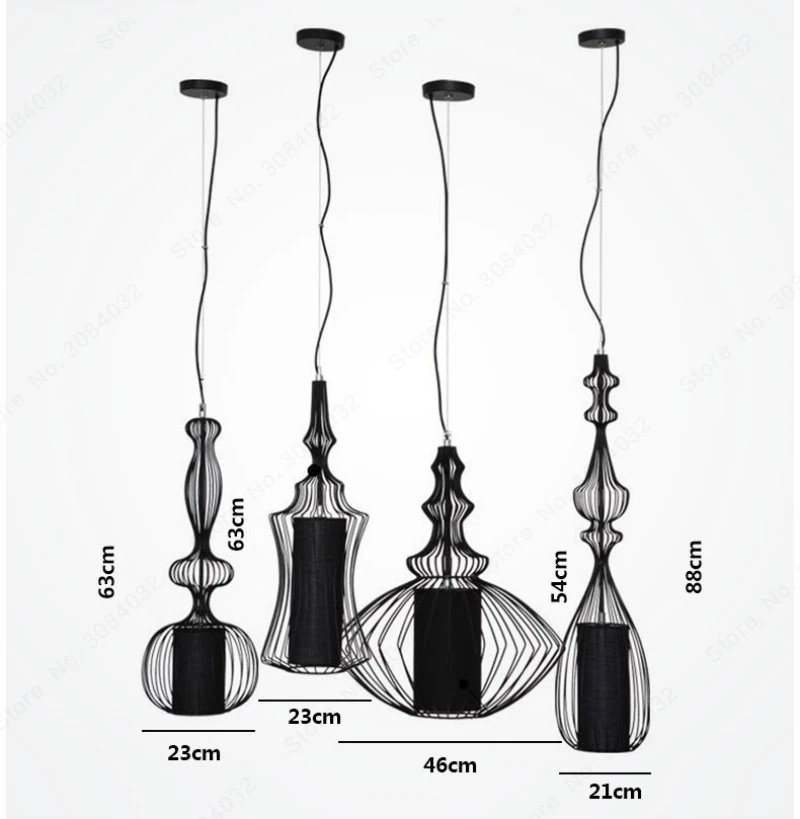Pingente para Sala de Jantar Luminária de Suspensão Luminária de Iluminação Casa do Vintage Bdbqbl Americano Moderno Luzes Quarto Hanglamp 10 luminaire vintage