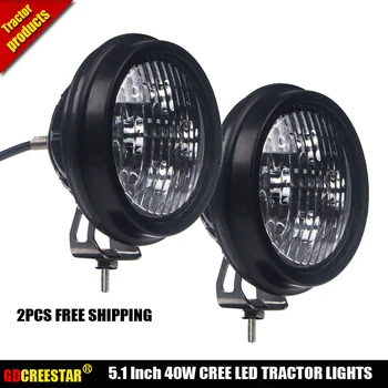 

12V 24V 4.5inch Round Led Flood tractor lights TL2060 TL2080 For Allis Chalmers Case/IH John Deere Agricultural LED Lights x2pcs