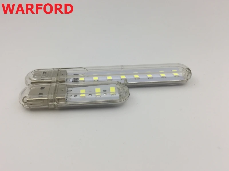 

WARFORD Mini USB LED Night light Camping lamp For Reading Bulb Laptops Computer Notebook Mobile Power Charger 3leds 8leds