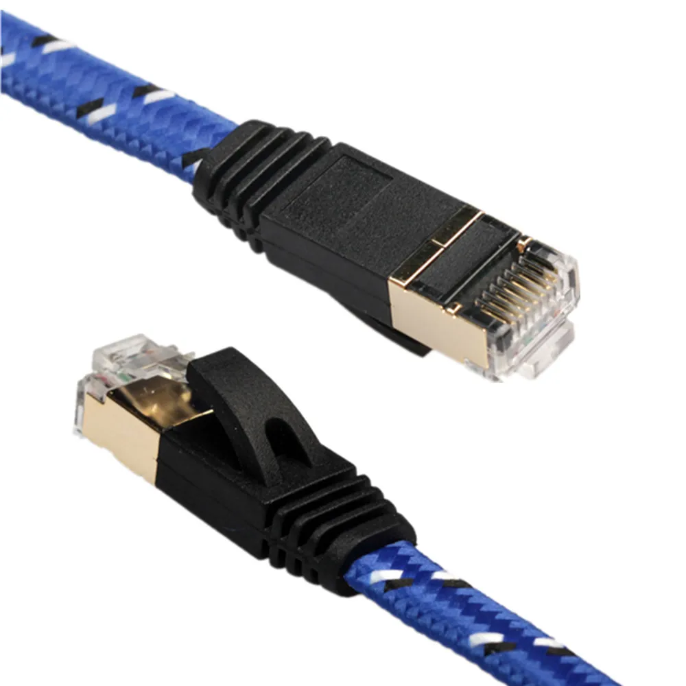 Сетевой кабель Rj45 CAT7 5 шт. 10 Гбит/с разъем 8p8c RJ45 Интернет для компьютера