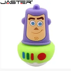 Флэшка в виде прищепки флэш-накопитель Buzz Lightyear Флешка в форме героя мультика 2,0 32 ГБ/16 ГБ/8 ГБ/4 ГБ usb-носитель палка бесплатная доставка