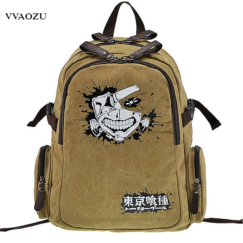 Tokyo Ghoul Unisex Cosplay Backpacks Teenagers Schoolbag Japanese Anime ...