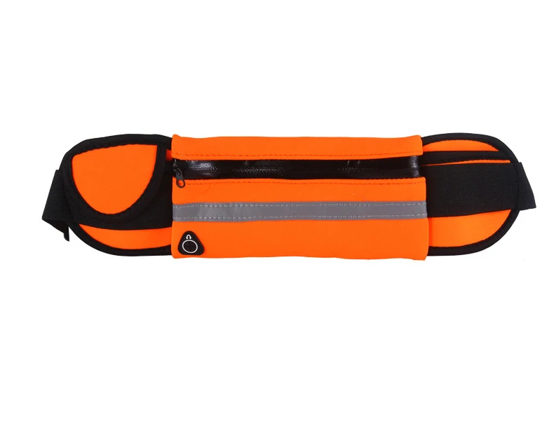 Универсальный 6,5 дюймовый водонепроницаемый нарукавник, поясной ремень, сумка для телефона, сумка для спорта, спортзала, бега, нарукавная повязка, для верховой езды, Открытый Чехол, держатель для рук - Цвет: orange