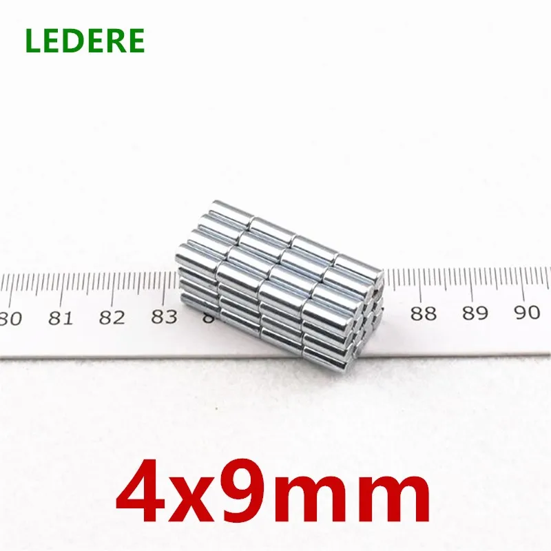 

100pcs N42 4mm x 9 mm Strong Round Magnets Dia 4x9 Neodymium Magnet Rare Earth Magnet 4*9 4x9mm