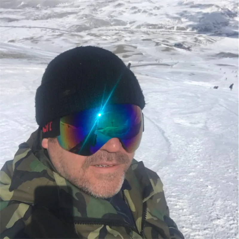 De Esquí Gafas UV400 grande esférico Gafas mujer hombres Snowboard moto ciclismo máscara de nieve Gafas Esqui Motocross Gafas De Esquí Gafas UV400 grande esférico Gafas mujer hombres Snowboard moto ciclismo máscara de nieve Gafas Esqui Motocross Gafas