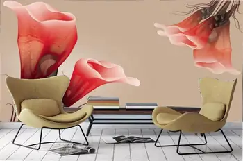 

Wholesale Space 3d Wallpaper 3D Floral Wallpaper Digital Printing HD Decorative Wall Paper Beautiful Wallpaper