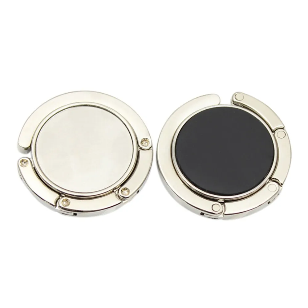 

2019 NEW BLANK Folding Purse Hook DIY Handbag Holder Bag Hanger for Restaurant Dinning Wedding Party Event Table