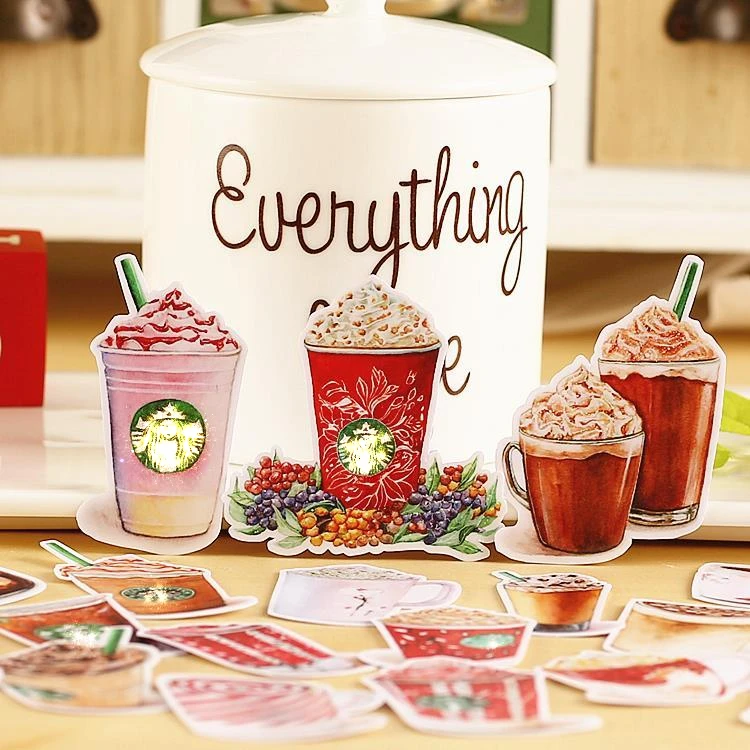 

20pcs Creative Cute kawaii self-made drink stickers scrapbooking diary /decorative stickers/DIY craft photo albums