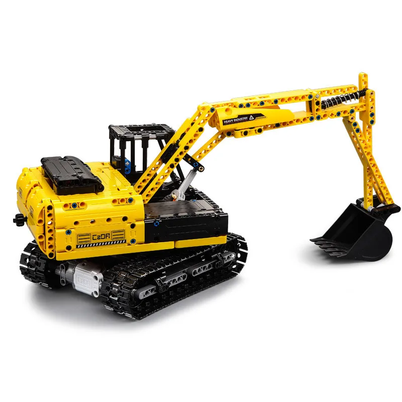 Technic RC строительные блоки Дистанционное управление грузовик гусеничный экскаватор модель бульдозера игрушки для мальчика совместимый подарок с L бренд