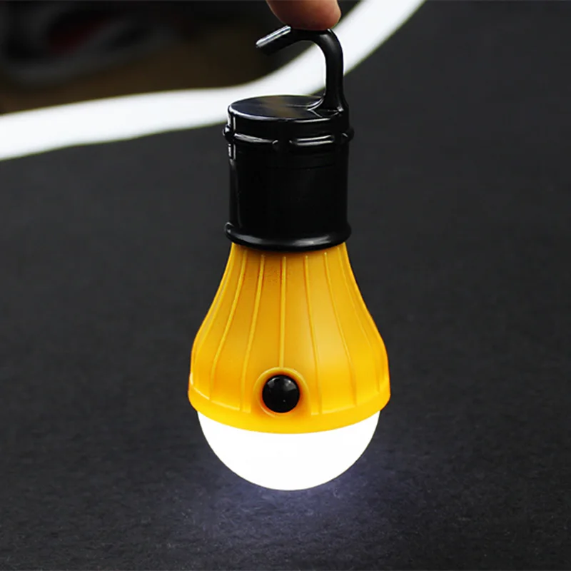 

Z90 Tent Light LED Bulb Emergency Lamp Waterproof Hook Flashlight Mini Portable Lantern For Camping 4 Colors Use 3*AAA