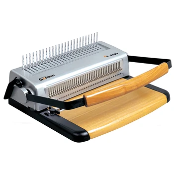 

GD-5600 manual bookbinding machine A4 Paper rubber ring binding machine comb binder 500sheet binding 25sheets punch