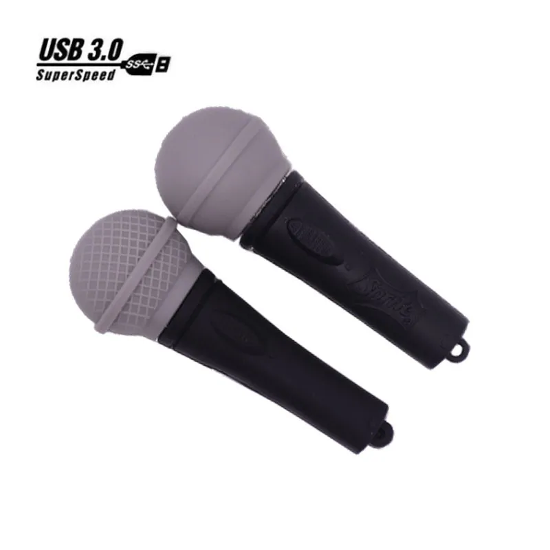 USB 3 0 мультяшный микрофон флешка 8 ГБ 16 32 64 ГБ|USB флэш-накопители| |