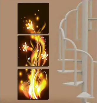 

Canvas Nature Paintings Living Room Canvas Painting Wall Modern Cheap Pictures Home Decor Golden Yellow Flower Art