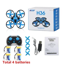 RC Drone Mini Drone JJRC H36 6 Axis RC Quadcopters With Headless Mode Drones One Key Return RC Helicopter Toy Gifts
