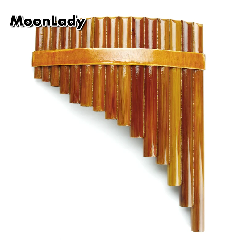 Buy 15 Pipes Natural Bamboo Chinese Folk Musical Instrument Pan Flute Wind
