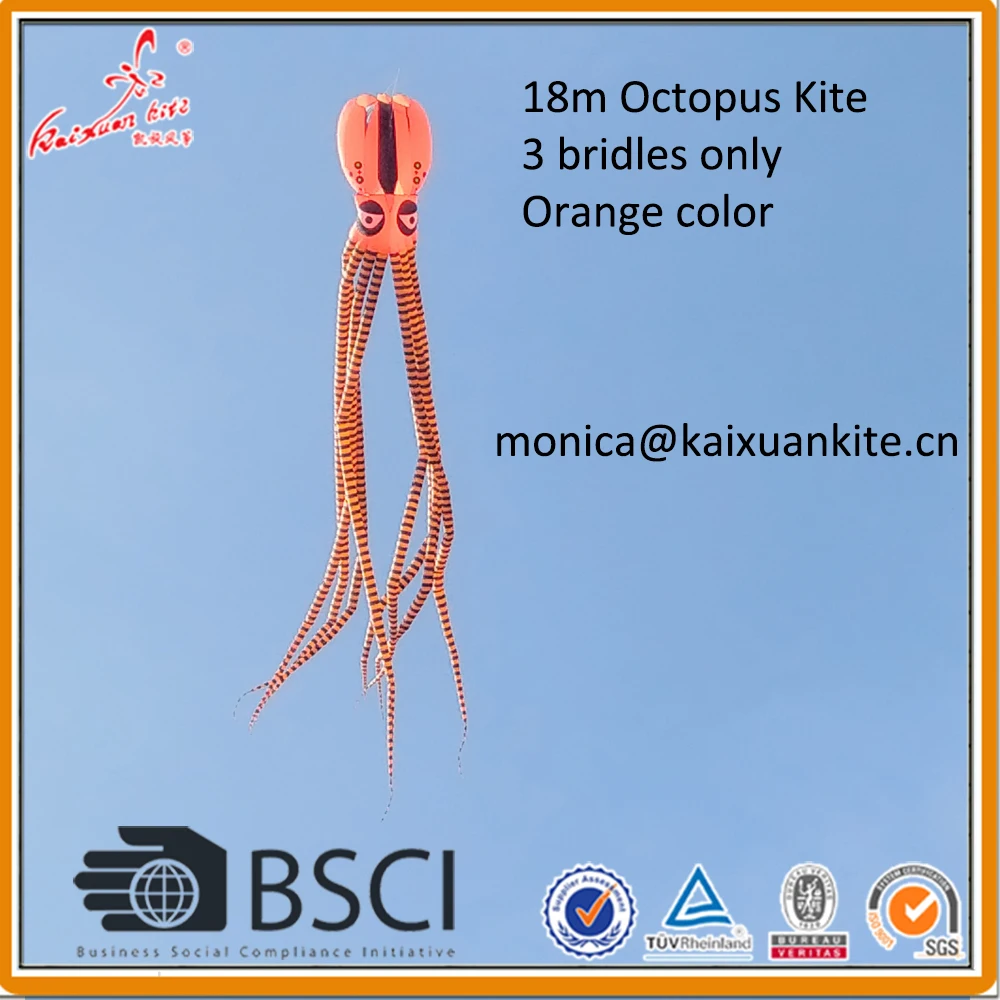 18m orange Octopus