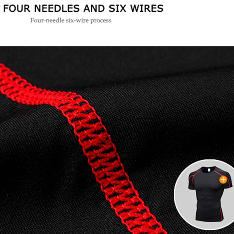 Quality Crossfit gym tshirt Quick Dry rashgard Sportswear Compression Clothes fitness shirt Top jersey Running sport shirt men