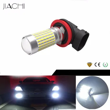 

JIACHI 100pcs DC 12V H11 Auto LED H8 H16 Fog Lamp For Car 9006 HB4 9005 HB3 H7 Fog Daytime Running Light DRL Driving Lamp White