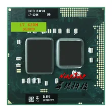 Intel Core i7-620M i7 620 M SLBTQ SLBPD 2,6 GHz Dual-Core Quad-Gewinde CPU Prozessor 4 W 35 W Sockel G1/rPGA988A