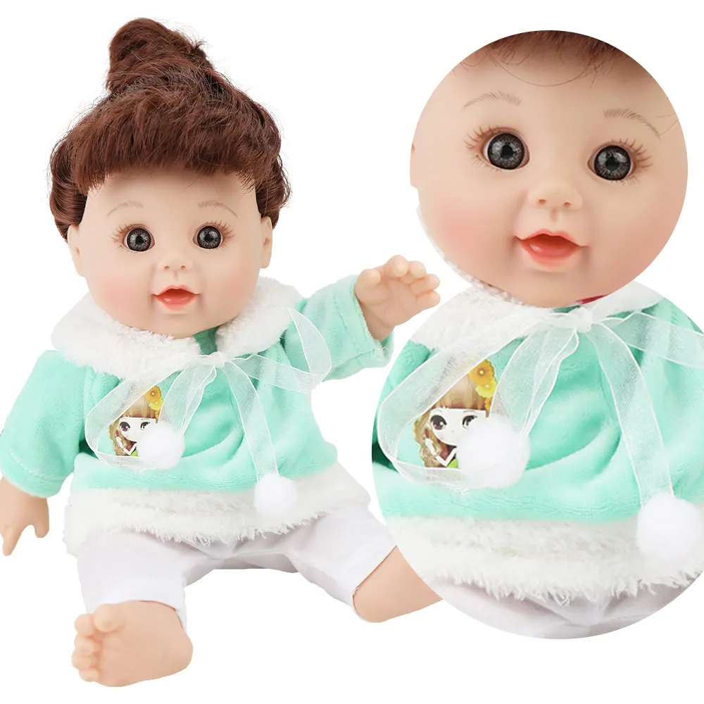 black baby dolls with long hair