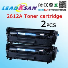2 шт. совместимый тонер картридж совместимый тонер-картридж для hp2612A Q2612A LaserJet1010 1012 1015 1018 1020 1022 3010 3015 3020