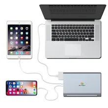 Портативный AC блок питания 100 Вт с AC 110 В/220 В/DC/USB/TYPE-C Выходная Электростанция