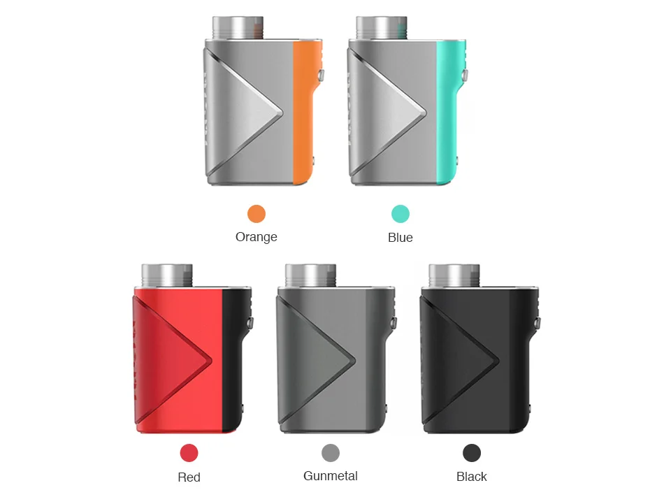 Original Geekvape Lucid 80W TC Box MOD& AS Chip& Powered By Single 18650 Battery& 0.69 Inch OLED Screen Ecig Vape Mod