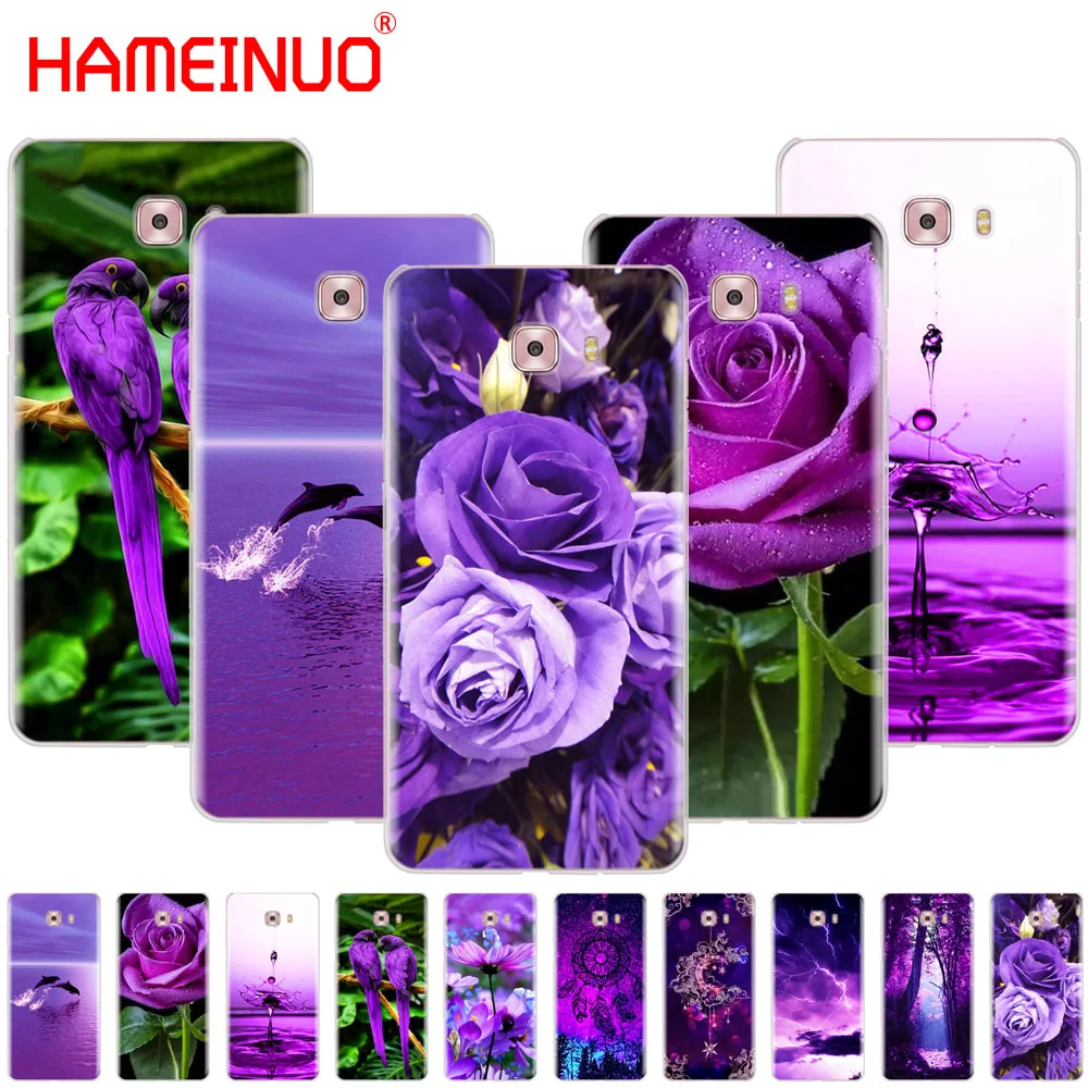 

HAMEINUO infinity on purple cover phone case for Samsung Galaxy C5 C7 C8 C9 C10 J2 PRO 2018