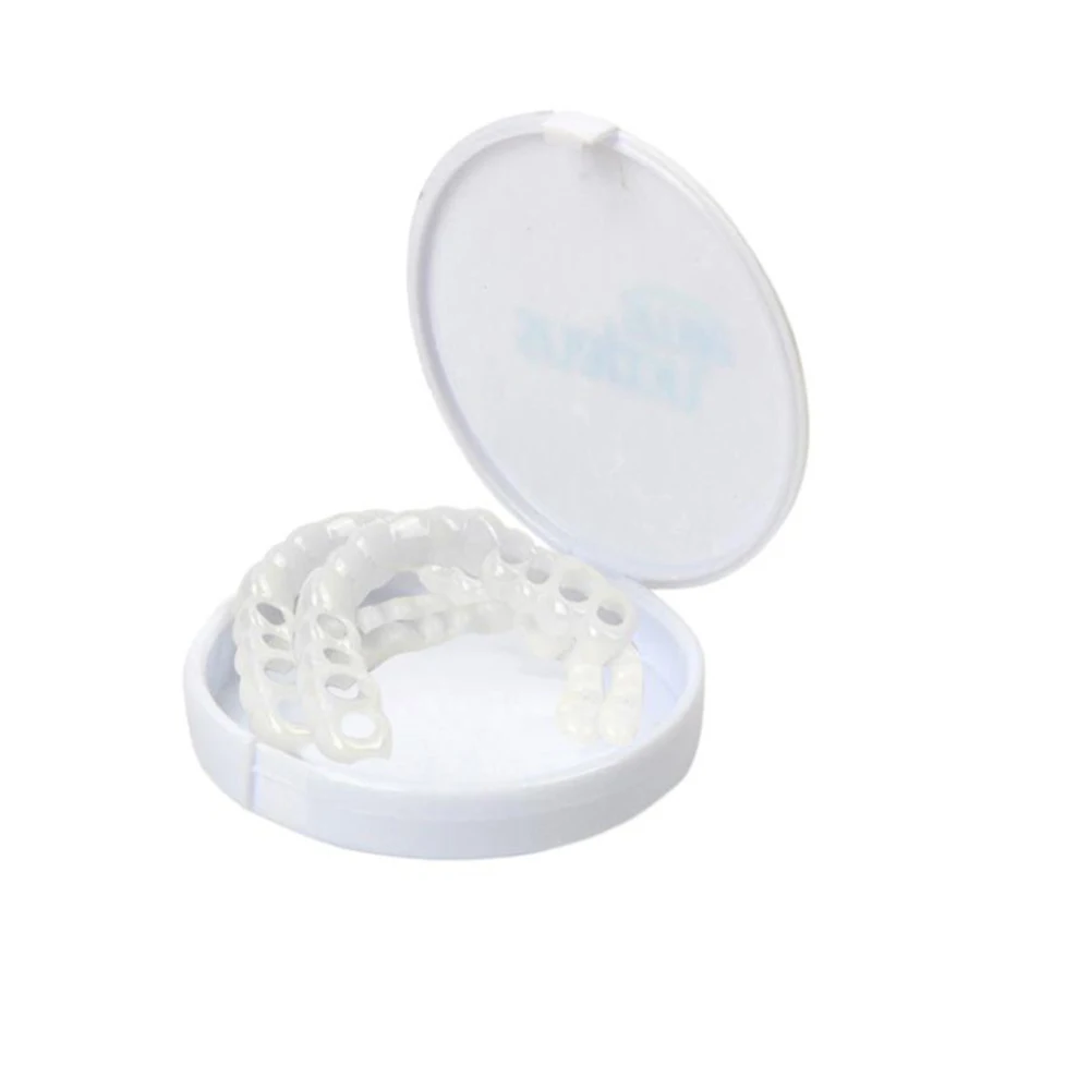 Teeth Whitening Teeth Cover Fits Most Comfortable Denture Care False Dental Teeth Veneers 1