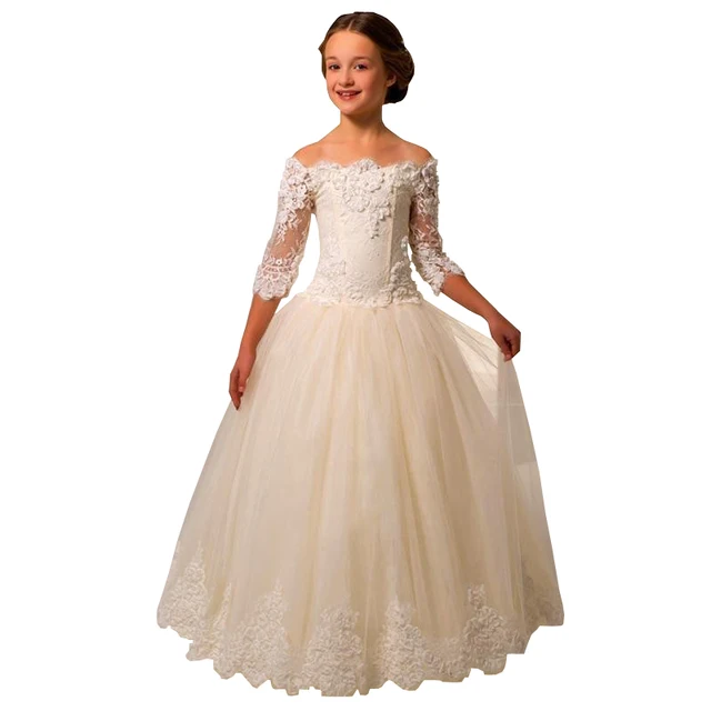 Vintage Cute Flower Girl Dress