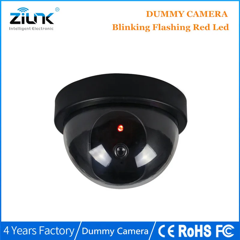 

Fake Camera Dome Simulation Dummy Camera With Flash Blinking LED Security CCTV Dome Camera Surveillance