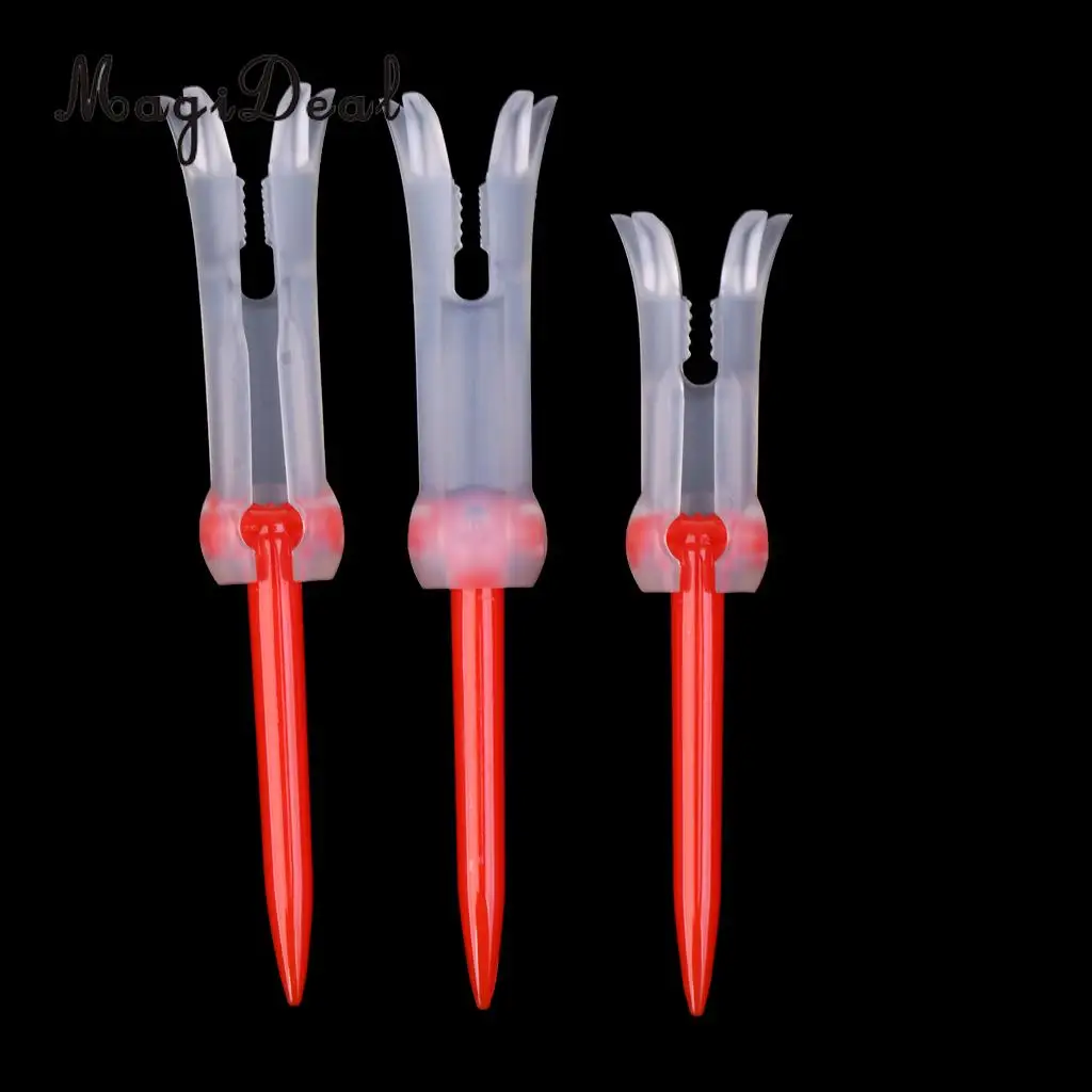 

MagiDeal 3 Pieces Multi-functional Foldable Portable Plastic Golf Tees Golf Accessory