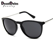 Винтажные Ретро зеркальные солнцезащитные очки Эрика женские брендовые дизайнерские солнцезащитные очки «кошачий глаз» солнцезащитные очки леопардовая защита зеркальные 4171 zonnebril dames