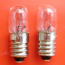 Miniature bulb 220/230/240v 3w E10 t10x28 A506 NEW  10pcs