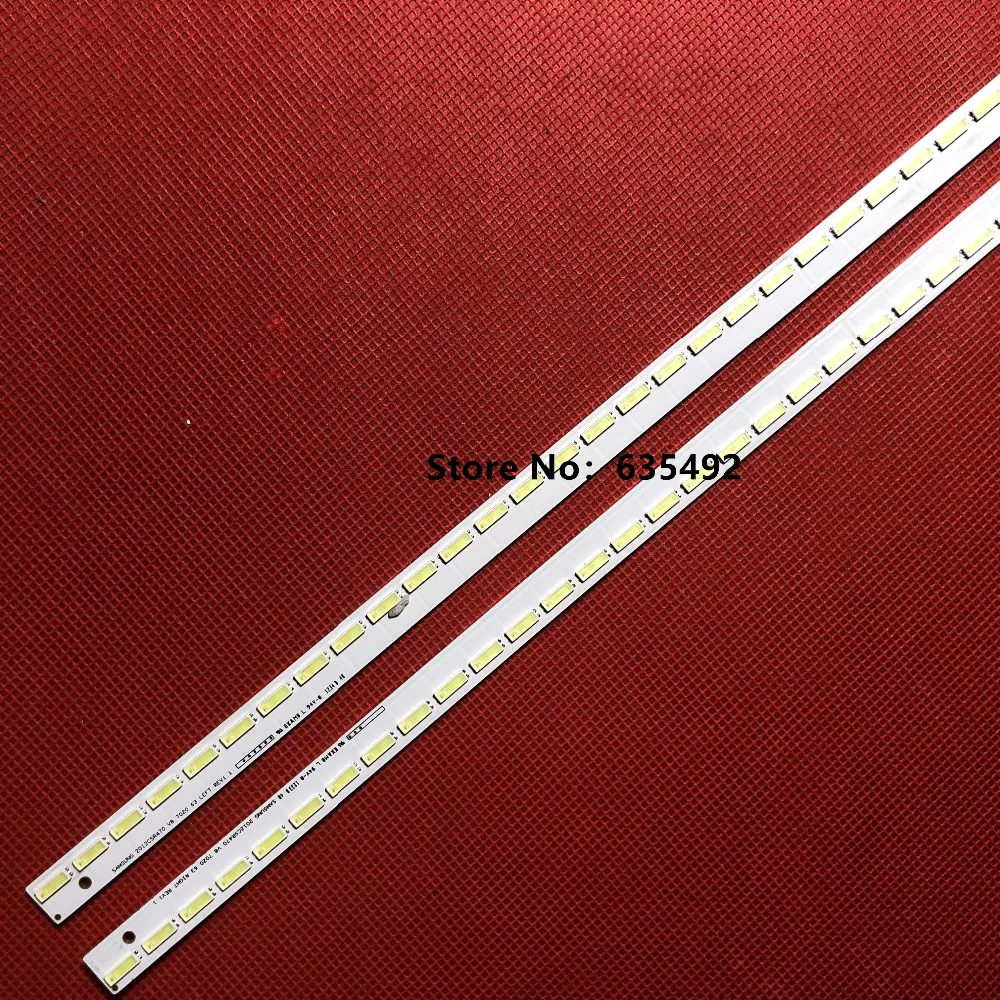 1 набор(5* R+ 5* L) 2012CSR470 для 47E600F 47E600Y светодиодный Подсветка полосы Sam sung снасти 2012CSR470 V8 7020 63 правый+ левый rev1.1