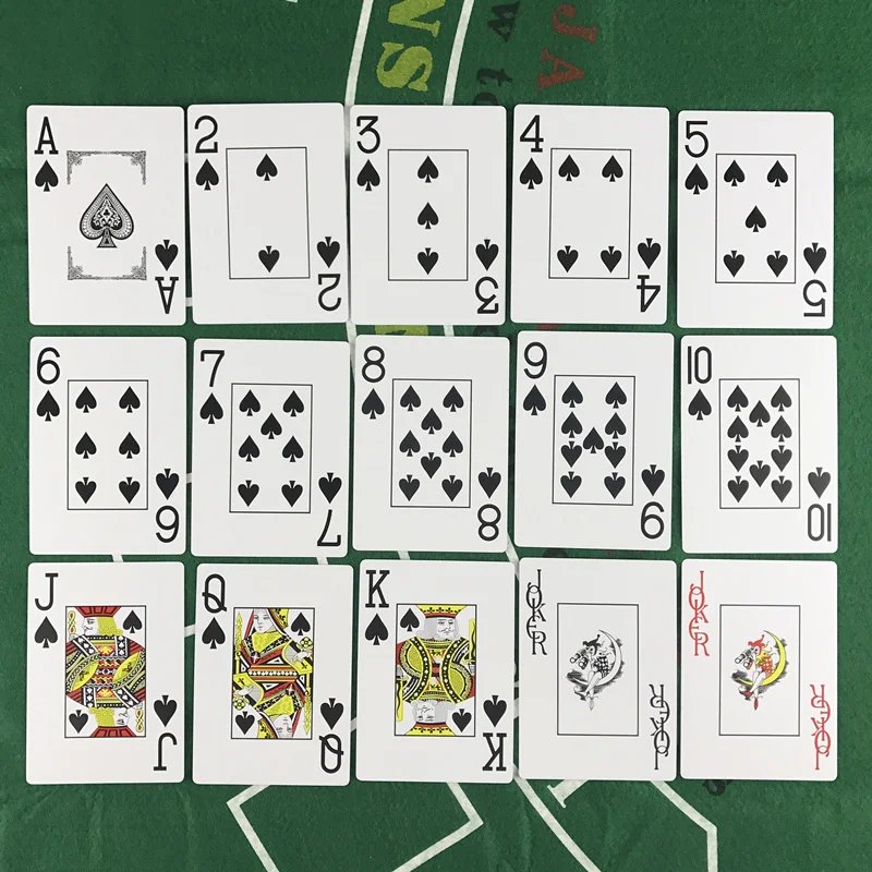 Yernea Новые горячие гладкие водонепроницаемые Baccarat Texas Hold'em пластиковые игральные карты ПВХ покер клуб карты износостойкие 2,48*3,46 дюймов