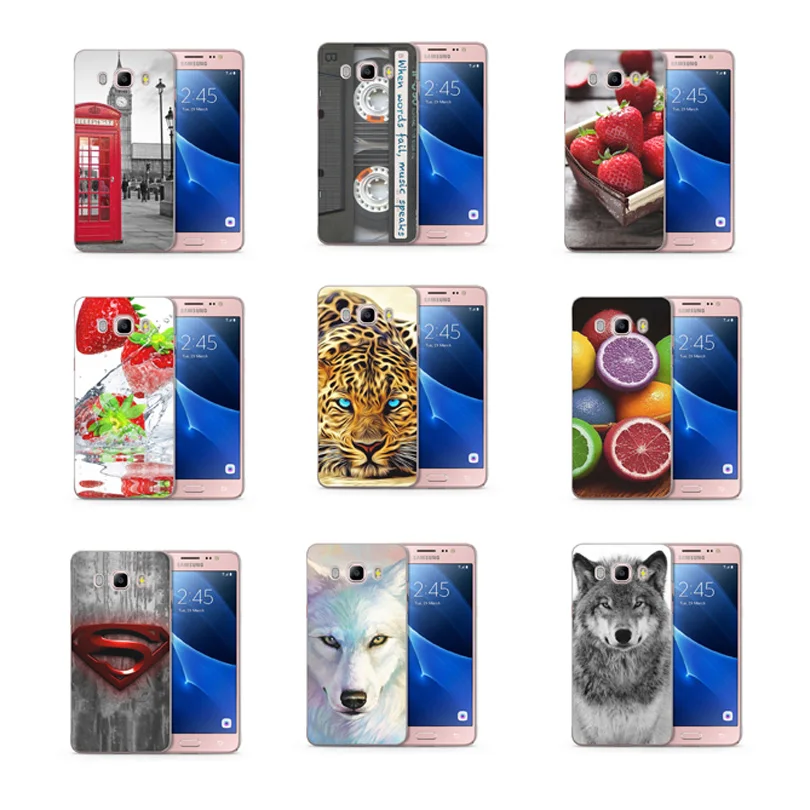 Soft TPU Pattern Phone Case For Samsung Galaxy J3 J5 J7 Prime J1 Mini 2016 A3 A5 A7 2017 Back Cover Coque |