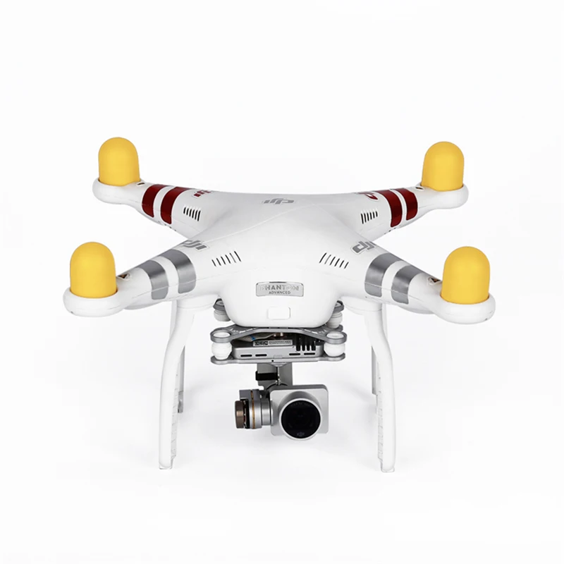 4 шт. крышка двигателя для DJI Phantom 2 3 4 Pro Advanced SE Drone защита двигателя Пыленепроницаемая Мягкая силиконовая шапка комплекты запасных частей