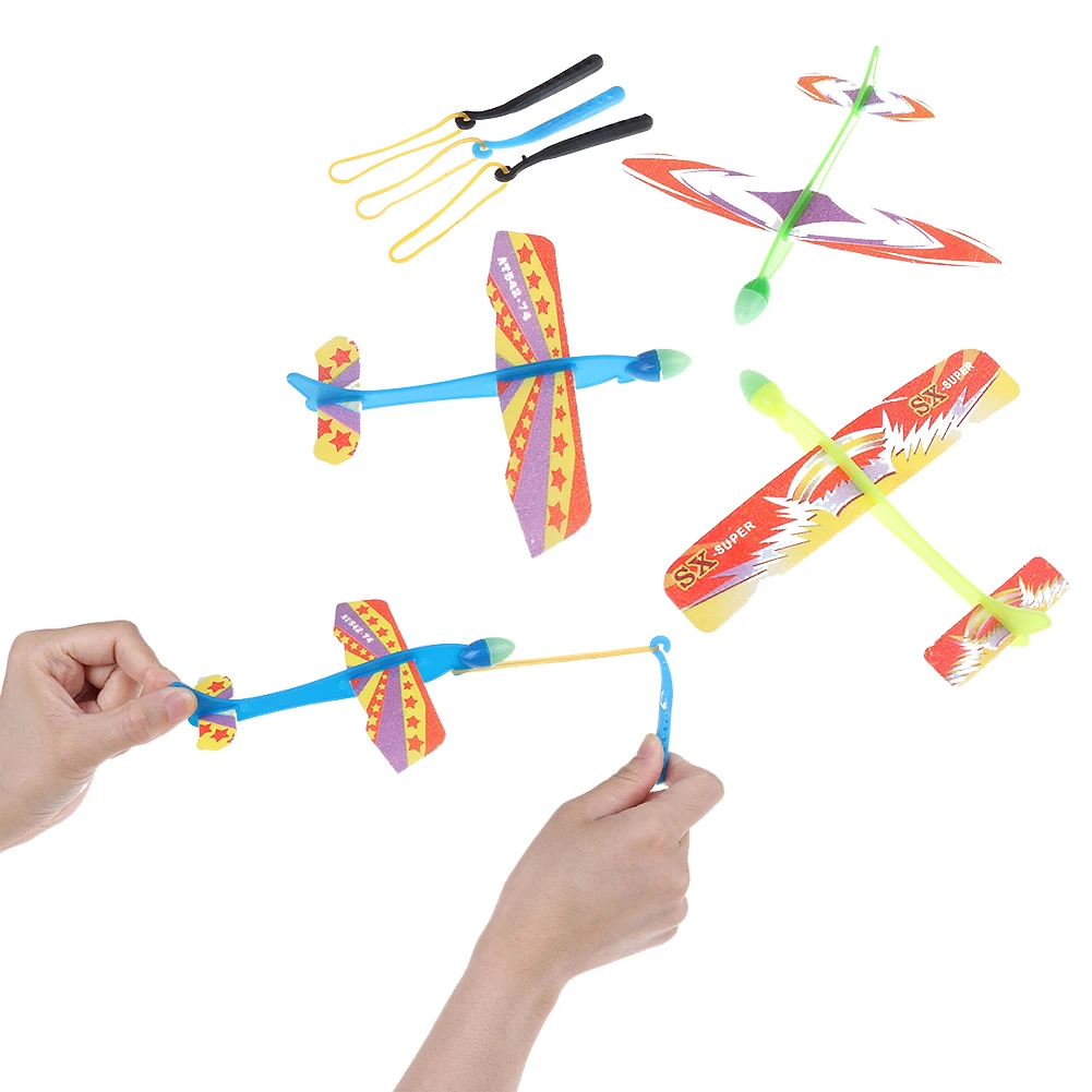 toy airplane with rubber band