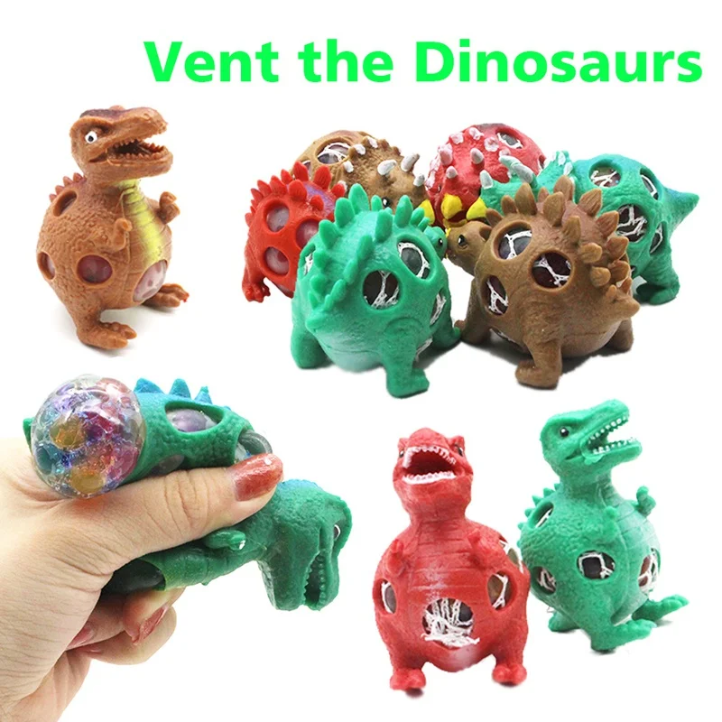 Симпатичное мягкое динозавр медленное нарастающее при сжатии заживляющая забавная игрушка для детей и взрослых стресс рельефный Декор случайный C горячий
