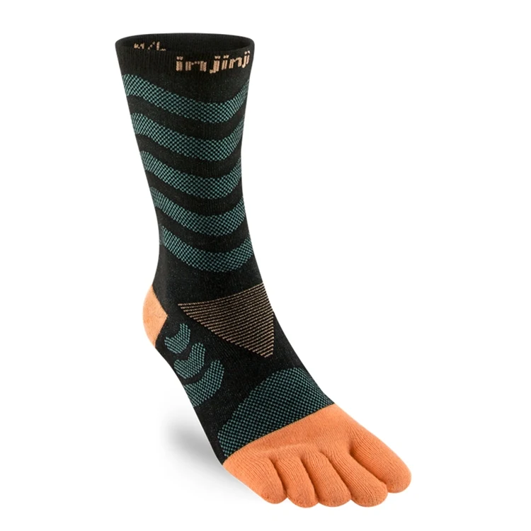Injinji Toe socks ультра беговые Coolmax носки для бега с пятью пальцами женские - Цвет: Dive