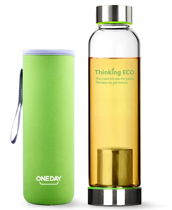 1* Water Bottles Tea Cup Coffee Mug Juice Water Glasses Stainless Steel