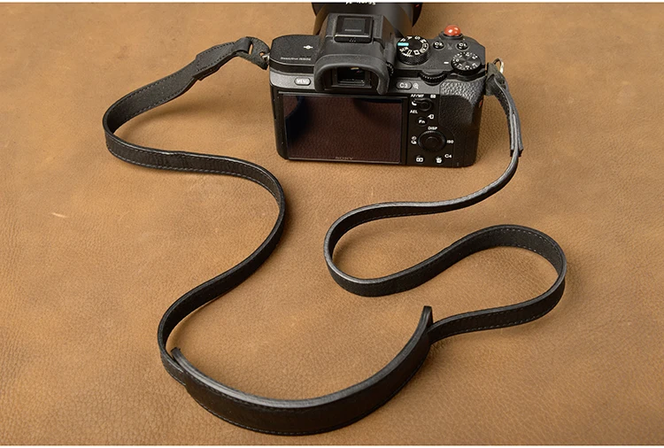 Бренд AYdgcam универсальный ремень из натуральной кожи для камеры ручной работы плечевой ремень для камеры Fujifilm Leica Canon Nikon sony