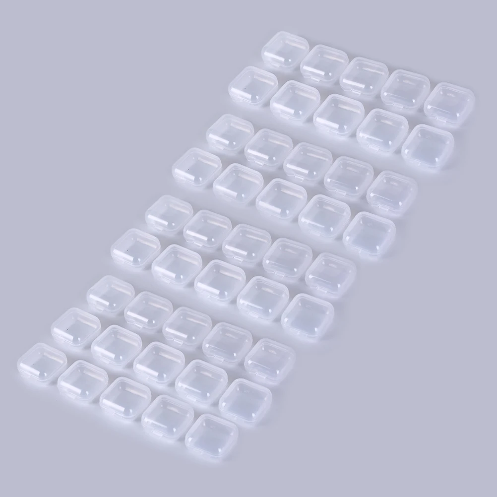 1 шт/10 шт/20шт/50 шт таблетки затычки для ушей прозрачные таблетки, капсулы, медицинский препарат коробка пластиковый Чехол Органайзер мини контейнер для хранения таблеток еженедельно