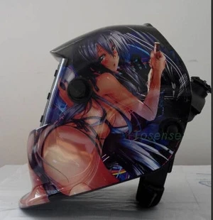 

Very handy Auto Darkening Welding Mask Filter Welder Cute beauty return time adjustable: 0.15S~0.80S Retail/wholesale