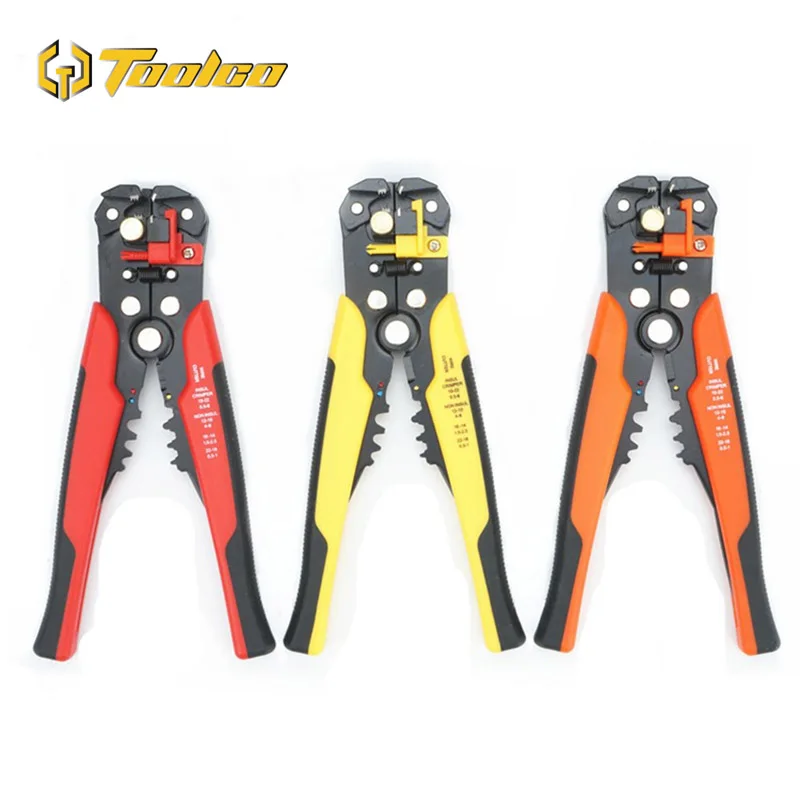

Multifunction 8 Inch Wire Stripper 24-10 AWG Self Adjusting Mini Wire Stripper Tool Crimper Cable Cutter