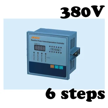 

Reactive Power ControllersJKW5C-6 Reactive power compensation controller for power factor capacitor 6steps 380v cos power