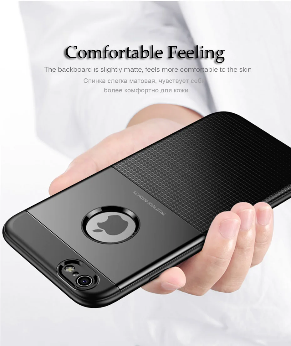 MOUSEMI Phone Cases For iPhone 6 6s Silicone Cover Hard TPU Back Cover Luxury Soft Protective Case, For iPhone 6 8 7 Plus X Case (14)