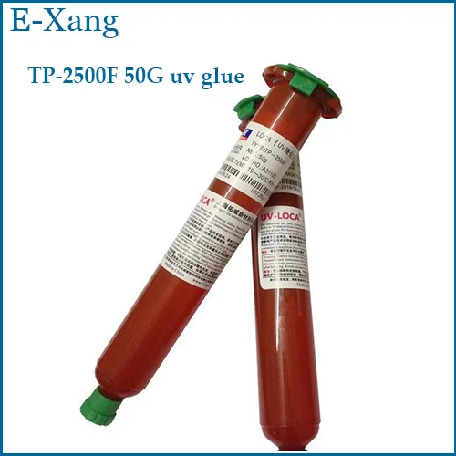 TP 2500F Genuine UV glue LOCA Liquid optical clear adhesive UV GLUE 50g